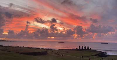 Easter Island Sunset