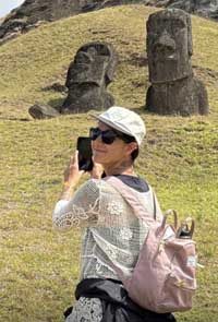 Tab on Easter Island