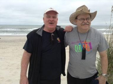 Keven Hughes and friend