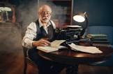 Martin at his desk