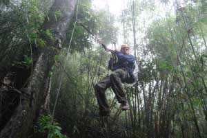 Matt on zipwire