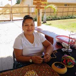 Miccosukee Beadworker