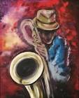 Sax player